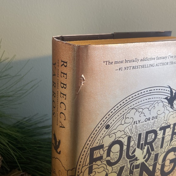 Fourth Wing by Rebecca Yarros Hardcover - Picture 5 of 7
